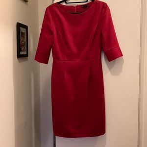 Nora Gardner Gabrielle dress sz 4 - excellent condition. Dark red / maroon